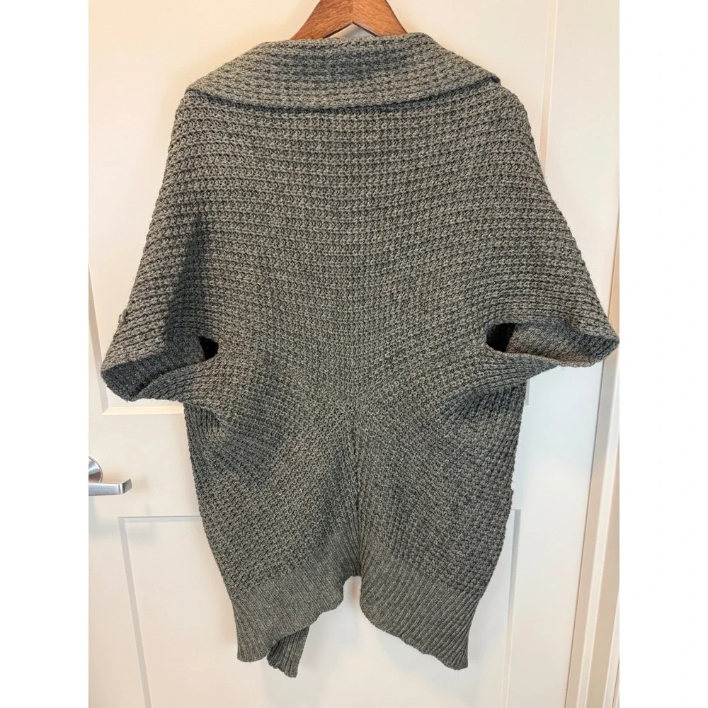 REMAIN Olive Green Chunky Cozy Open Front Dolman Cardigan‎ Coat Size M